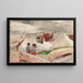 Camp indianer Roberval PQ - Winslow Homer — indrammet kunstværk på væggen