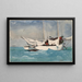 Key West, levée de l'ancre - Winslow Homer — indrammet kunstværk på væggen
