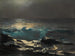 Lys på Træøen ved Måneskin - Winslow Homer — visning af kunstværket