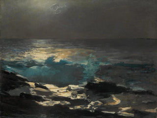 Winslow Homer - Moonlight Wood Island Light.webp