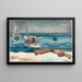 Nassau - Winslow Homer — indrammet kunstværk på væggen