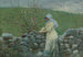 Fleurs de pêcher - Winslow Homer — visning af kunstværket