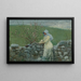 Fleurs de pêcher - Winslow Homer — indrammet kunstværk på væggen
