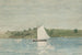 Navigere på rolige vande - Winslow Homer — visning af kunstværket