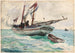Goélette Nassau - Winslow Homer — visning af kunstværket