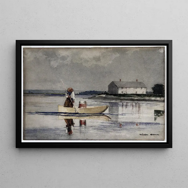 Winslow Homer - Spearing Eels.webp