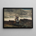 Sol og skyer - Winslow Homer — indrammet kunstværk på væggen
