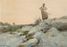 La Ramasseuse de fagots - Winslow Homer — visning af kunstværket