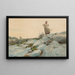 La Ramasseuse de fagots - Winslow Homer — indrammet kunstværk på væggen
