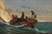 La coquette - Winslow Homer — visning af kunstværket