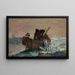 Le Filet de harengs - Winslow Homer — indrammet kunstværk på væggen