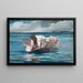 L'éventail d'eau - Winslow Homer — indrammet kunstværk på væggen