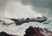 La Goélette naufragée - Winslow Homer — visning af kunstværket