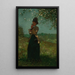 La veste jaune - Winslow Homer — indrammet kunstværk på væggen