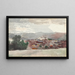 Vue de Santiago de Cuba - Winslow Homer — indrammet kunstværk på væggen