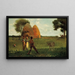 Sevrage du veau - Winslow Homer — indrammet kunstværk på væggen