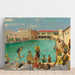 Reproduktion af maleriet Winter in Florida af Sir John Lavery