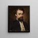 Portrait af Wodzimierz de Rosenwerth Ruycki - Witold Pruszkowski — indrammet kunstværk på væggen