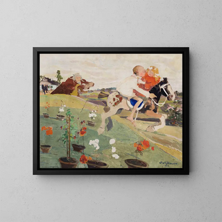 Witold Wojtkiewicz - Abduction of a princess.webp