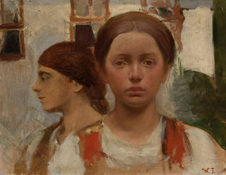 Wodzimierz Tetmajer - Two female heads.webp