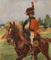 En cossack - Wojciech Kossak — visning af kunstværket