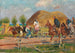Rencontre sur le chemin du village - Wojciech Kossak — visning af kunstværket
