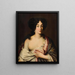Hortensia Mancini - Ferdinand Voet værksted — indrammet kunstværk på væggen