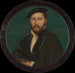 Portrait af en mand, Sir Ralph Sadler - Hans Holbeins værksted — visning af kunstværket