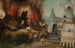La Tentation de Saint Antoine - Atelier de Herri met de Bles — visning af kunstværket