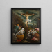 La Crucifixion - Atelier de Jacopo Bassano — indrammet kunstværk på væggen