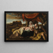 Le Mariage mystique de Sainte Catherine - Atelier de Jacopo Bassano — indrammet kunstværk på væggen