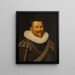 Portrait af Pieter Pietersz Hein 1577-1629 - Jan Daemen's værksted Cool — indrammet kunstværk på væggen