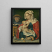 Sainte Famille - Atelier de Joos van Cleve — indrammet kunstværk på væggen