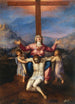 Pietà efter Michelangelo Buonarroti - Atelier af Marcello Venusti — visning af kunstværket