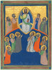 Le Christ en majesté avec les douze apôtres - Atelier de Pacino di Bonaguida — visning af kunstværket