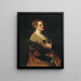 Sainte Catherine - Atelier de Paolo Veronese — indrammet kunstværk på væggen