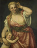 Vénus og Cupidon - Atelier de Paolo Veronese — visning af kunstværket