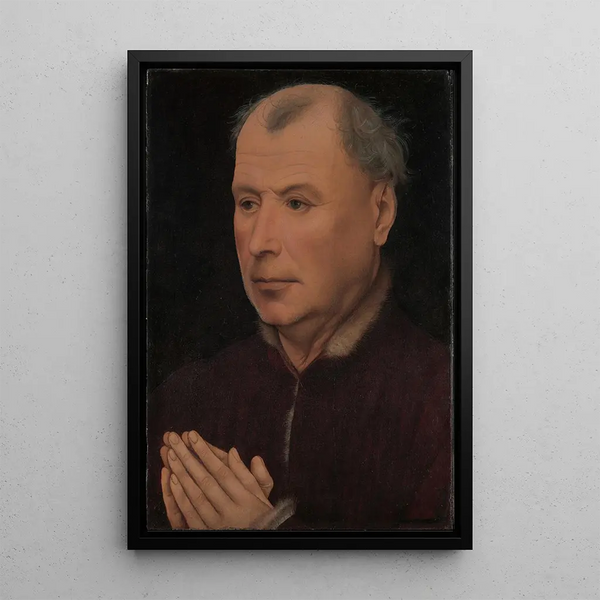 Workshop of Robert Campin - Man in Prayer.webp