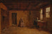 søndag formiddag i New England, figurer malet af Eastman Johnson - Worthington Whittredge — visning af kunstværket