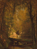 Le bassin à truites - Worthington Whittredge — visning af kunstværket
