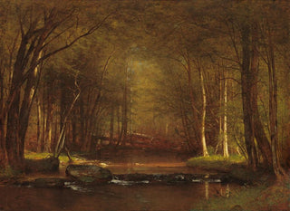 Worthington Whittredge - Trout Brook in the Catskills.webp