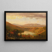 Vue des chutes de Kaaterskill - Worthington Whittredge — indrammet kunstværk på væggen