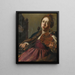 Sainte Cécile - Wouter Pietersz. Crabeth II — indrammet kunstværk på væggen