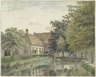 Wybrand Hendriks - Gezicht op de buitenplaats Watergoor bij Nijkerk.webp