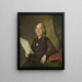 Jacob de Vos Sr. 1735-1833 Samler af kunst i Amsterdam - Wybrand Hendriks — indrammet kunstværk på væggen