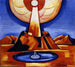 Yliaster Paracelse - Marsden Hartley — visning af kunstværket