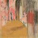 Yvonne Printemps i L'Illusionniste studie - Édouard Vuillard — vist i et interiør