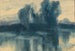 Humeur bleue sur un lac - Zolo Palugyay — visning af kunstværket