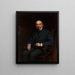 Portrait af Florian Ziemiakowski - Zygmunt Ajdukiewicz — indrammet kunstværk på væggen
