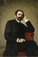 Portrait af Micha Andrychewicz, kunstnerens far - Zygmunt Andrychewicz — visning af kunstværket